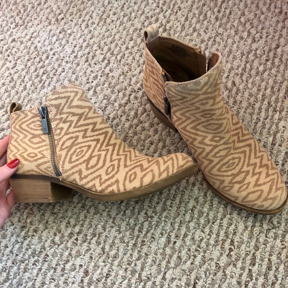 Lucky brand booties